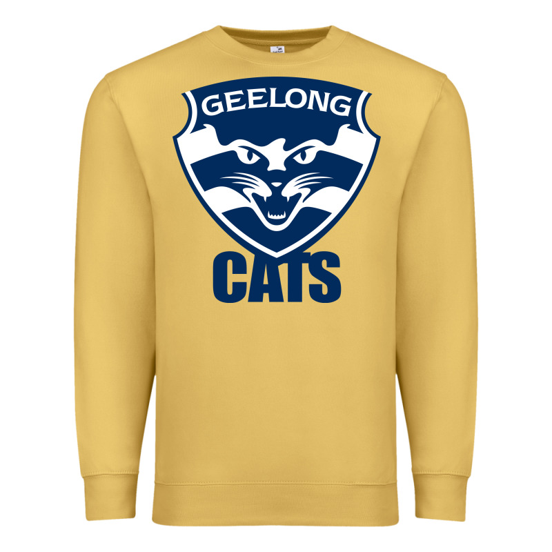 Geelong Cats Premium Sweatshirt by linhVisuals | Teevron