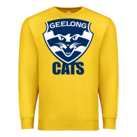 Lemon geelong cats Premium Sweatshirt - linhVisuals