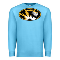 Ocean Blue missouri tigers Premium Sweatshirt - linhVisuals