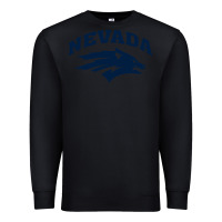 Black nevada wolf pack Premium Sweatshirt - linhVisuals