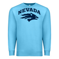 Ocean Blue nevada wolf pack Premium Sweatshirt - linhVisuals