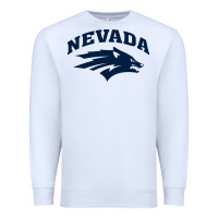 White nevada wolf pack Premium Sweatshirt - linhVisuals