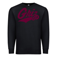 Black montana griz Premium Sweatshirt - linhVisuals