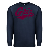 Navy montana griz Premium Sweatshirt - linhVisuals