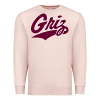 Pale Pink montana griz Premium Sweatshirt - linhVisuals