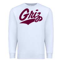 White montana griz Premium Sweatshirt - linhVisuals