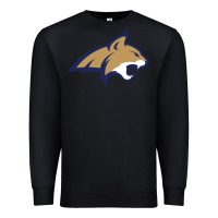 Black montana state bobcats Premium Sweatshirt - linhVisuals