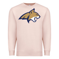 Pale Pink montana state bobcats Premium Sweatshirt - linhVisuals