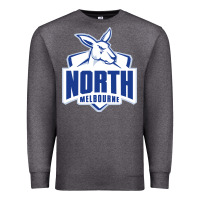 Charcoal Heather north melbourne fc Premium Sweatshirt - linhVisuals