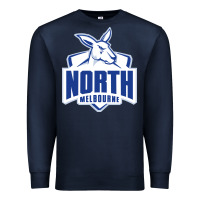 Navy north melbourne fc Premium Sweatshirt - linhVisuals