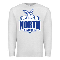 Oatmeal Heather north melbourne fc Premium Sweatshirt - linhVisuals