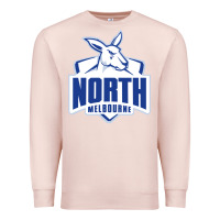 Pale Pink north melbourne fc Premium Sweatshirt - linhVisuals
