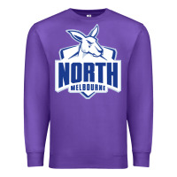 Purple north melbourne fc Premium Sweatshirt - linhVisuals