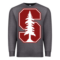 Charcoal Heather stanford cardinal Premium Sweatshirt - linhVisuals