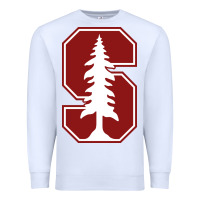 White stanford cardinal Premium Sweatshirt - linhVisuals