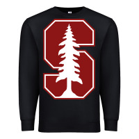 Black stanford cardinal Premium Sweatshirt - linhVisuals