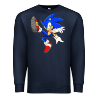 Navy Söniĉ Kids Premium Sweatshirt - linhVisuals