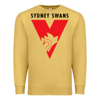 Antique Gold sydney swans Premium Sweatshirt - linhVisuals