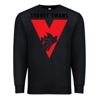 Black sydney swans Premium Sweatshirt - linhVisuals