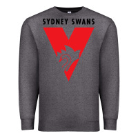 Charcoal Heather sydney swans Premium Sweatshirt - linhVisuals