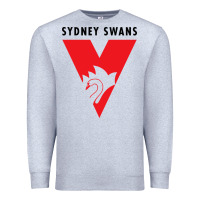 Heather Grey sydney swans Premium Sweatshirt - linhVisuals