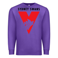 Purple sydney swans Premium Sweatshirt - linhVisuals