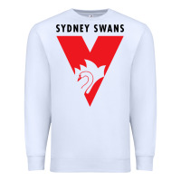 White sydney swans Premium Sweatshirt - linhVisuals