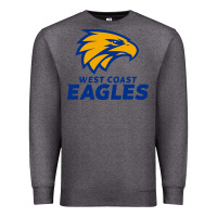 Charcoal Heather west coast eagles Premium Sweatshirt - linhVisuals