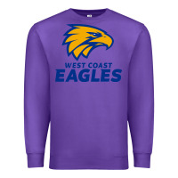 Purple west coast eagles Premium Sweatshirt - linhVisuals
