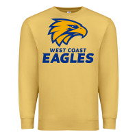 Antique Gold west coast eagles Premium Sweatshirt - linhVisuals