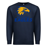 Navy west coast eagles Premium Sweatshirt - linhVisuals
