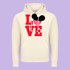 Minnie Mouse Vintage Hoodie Designed By Cowhidedigitalart