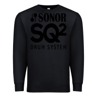 Black Sonor Drum Premium Sweatshirt - linhVisuals