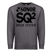Charcoal Heather Sonor Drum Premium Sweatshirt - linhVisuals
