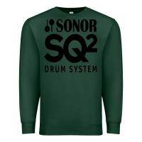 Sports Green Sonor Drum Premium Sweatshirt - linhVisuals