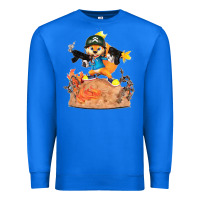 True Royal conker the squirrel, bad, video game, game, green, squirel Premium Sweatshirt - linhVisuals