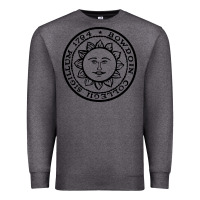 Charcoal Heather bowdoin college x Premium Sweatshirt - linhVisuals
