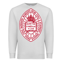 Dove Grey bard college Premium Sweatshirt - linhVisuals
