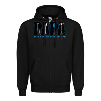 Black if he can't fix it no one can Zipper Hoodie - JahusDesignShop