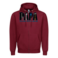Burgundy if he can't fix it no one can Zipper Hoodie - JahusDesignShop