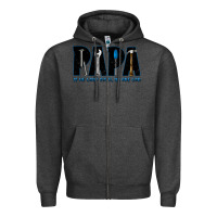 Charcoal Heather if he can't fix it no one can Zipper Hoodie - JahusDesignShop