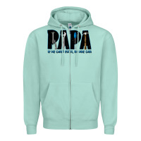 Seafoam if he can't fix it no one can Zipper Hoodie - JahusDesignShop