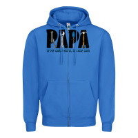 True Royal if he can't fix it no one can Zipper Hoodie - JahusDesignShop