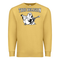 Antique Gold true religion [tw] Premium Sweatshirt - linhVisuals