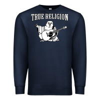 Navy true religion [tw] Premium Sweatshirt - linhVisuals