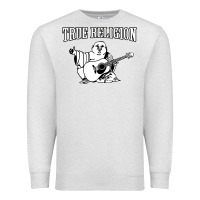 Oatmeal Heather true religion [tw] Premium Sweatshirt - linhVisuals
