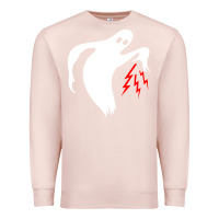 Pale Pink the ghost army Premium Sweatshirt - linhVisuals
