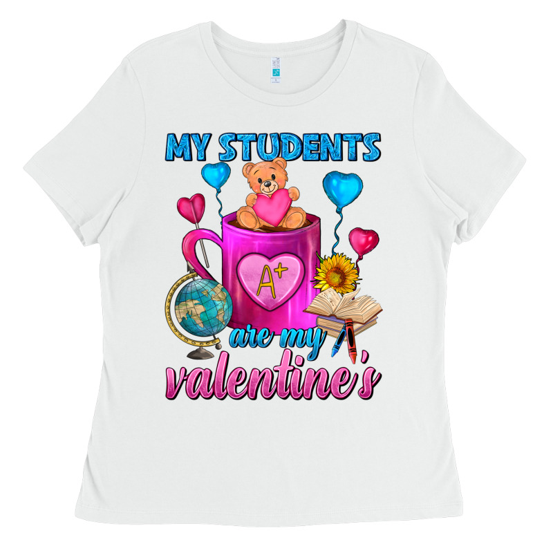 My Students Are My Valentines Day Coffee Mug Ladies Tee by FaDigitalArtStudio | Teevron