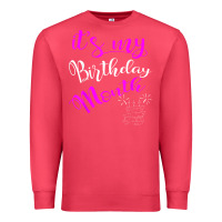 Cardinal it's my birthday month party Premium Sweatshirt - linhVisuals