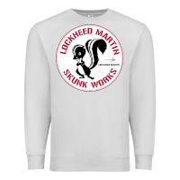Dove Grey skunks works adp roundel patch Premium Sweatshirt - linhVisuals